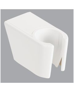 Do it White Plastic Shower Wall Mount