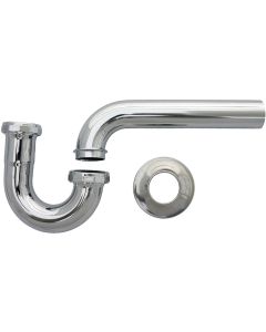 Lasco 1-1/4 In. Chrome Plated P-Trap