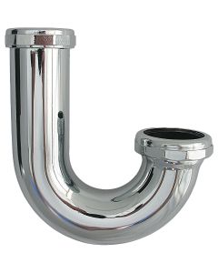 Lasco 1-1/2 In. x 1-1/4 In. Chrome Plated J-Bend