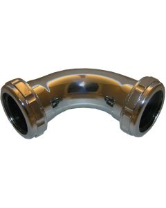 Lasco 1-1/4 In. Chrome-Plated Elbow