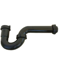 Lasco 1-1/2 In. Black Plastic P-Trap