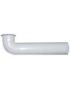 15 Wht Flange Waste Arm