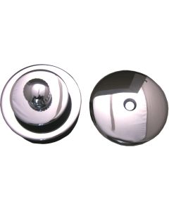 Lasco Polished Chrome Push Pull Bath Drain Trim Kit