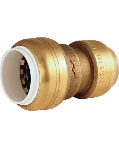 SharkBite 3/4 In. CTS X PVC Brass Push-to-Connect Coupling