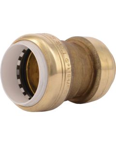 SharkBite 1 In. CTS X PVC Brass Push-to-Connect Coupling