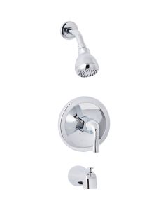 Home Impressions Polished Chrome Single-Handle Lever Tub & Shower Faucet