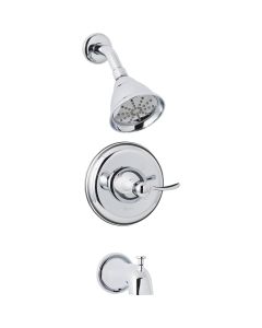 Home Impressions Polished Chrome Single-Handle Lever Tub & Shower Faucet