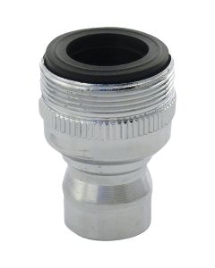 Lasco 1.8 GPM Faucet Aerator Snap Nipple, SM Dual Thread