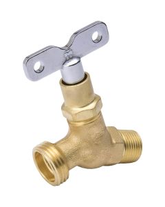 B & K 3/4 In. MIP X 3/4 In. Male Hose Thread Loose Key Hose Bibb
