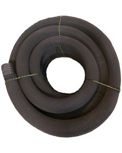 Advanced Drainage Systems 3 In. X 100 Ft. Perforated Corrugated Drain Pipe with Filter Sock