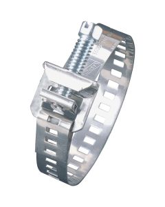 Ideal Lox-On 11/16 In. - 2-5/8 In. Stainless Steel Hose Clamp w/Plated Stainless Steel Screw