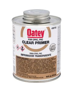 Oatey 16 Oz. Clear Pipe and Fitting Primer for PVC/CPVC