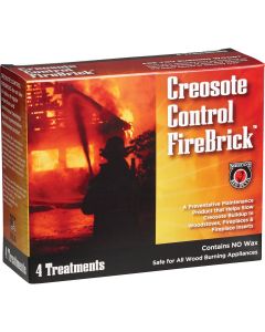 Meeco's Red Devil Creosote Control FireBrick 2-1/2 Lb. Block Creosote Remover