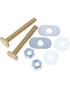 Do it 5/16 In. Brass Toilet Bolt Set