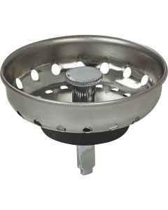 Do it 3-1/2 In. Stainless Steel Basket Strainer Stopper