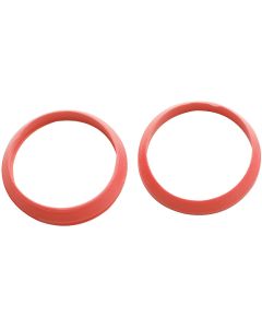 Do it 1-1/2 In. x 1-1/2 In. Black Rubber Slip Joint Washer (2-Pack)