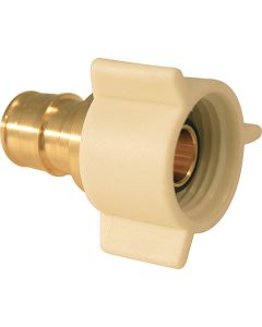 Apollo Retail 1/2 In. x 1/2 In. Brass Insert Fitting FSWVL PEX-A Adapter