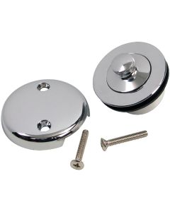 Danco 1-3/8 In. or 1-1/2 In. Universal Bathtub Drain Stopper Kit with Chrome Finish