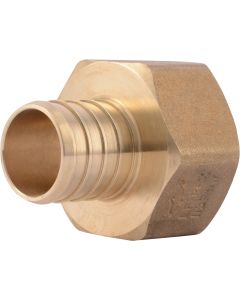 SharkBite 1 In. Barb x 1 In. FIP Brass PEX Adapter