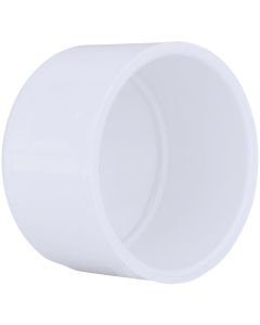 Charlotte Pipe 3 In. Schedule 40 Pressure Slip PVC Cap