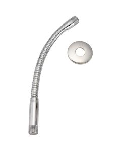 Do it Best 11-1/2 In. Chrome Flexible Shower Arm with Flange