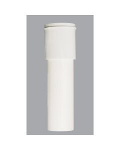 Do it 1-1/2 In. x 12 In. White Plastic Extension Tube