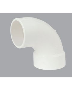 Charlotte Pipe 3 In. Schedule 40 90 Deg. DWV PVC Street Elbow (1/4 Bend)