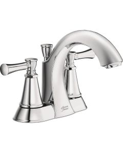 American Standard Chancellor Chrome 2-Handle Lever 4 In. Centerset Bathroom Faucet with Pop-Up