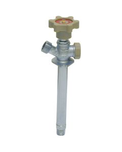 ProLine QuarterMaster 1/2 In. MIP x 1/2 In. Solder x 6 In. Anti-Siphon Frost Free Wall Hydrant