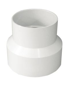 IPEX Canplas 4 In. x 3 In. PVC Sewer and Drain Coupling