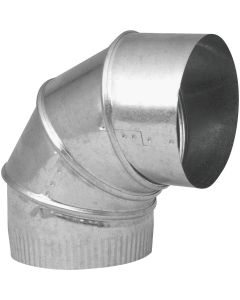 Imperial 30 Ga. 5 In. Galvanized Adjustable Elbow