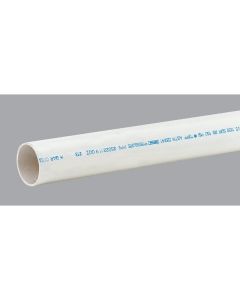 Charlotte Pipe 2 In. x 10 Ft. Cold Water PVC Pressure Pipe, SDR 26