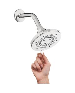 Brondell Nebia Yuba 5-Setting Fixed Showerhead, Chrome
