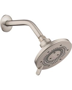 Brondell Nebia Yuba 5-Setting Fixed Showerhead, Brushed Nickel
