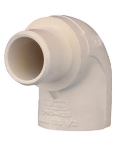 Charlotte Pipe 1/2 In. Slip x Slip 90 Deg. CPVC Street Elbow (1/4 Bend)