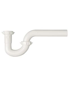 Do it 1-1/2 In. White Plastic P-Trap with Reducer Washer