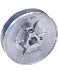 Dial 3-1/4 In. x 1/2 In. Variable Pulley for 1/3 HP Motor