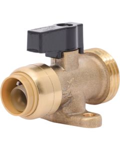 SharkBite 1/2 in. x 3/4 in. MHT Push-to-Connect Straight Washing Machine Valve