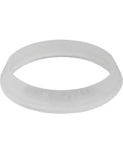 Jones Stephens 1-1/2 In. x 1-1/2 In. White Polyethylene Slip Joint Washer (100-Pack)