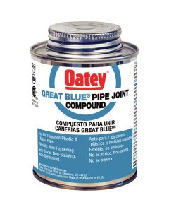 Oatey Great Blue 4 Fl. Oz. Blue Pipe Compound