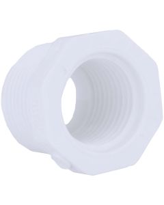 Charlotte Pipe 2 In. MPT x 1-1/2 In. FPT Schedule 40 PVC Bushing