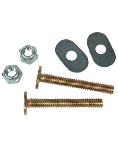 Do it 1/4 In. x 2-1/2 In. Brass Plated Steel Toilet Bolts (2 Pack)