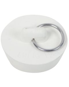 Do it Duo-Fit 1-3/8 In. to 1-1/2 In. White Sink Rubber Drain Stopper