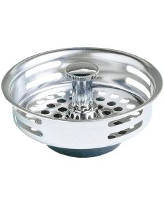 Do it 3-1/2 In. Stainless Steel Basket Strainer Stopper