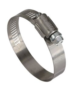 Ideal 1-1/2 In. - 2-1/2 In. 57 Stainless Steel Hose Clamp with Zinc-Plated Carbon Steel Screw