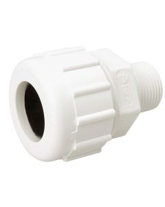 B&K 1-1/4 In. MIPT Schedule 40 Compression Union PVC Adapter