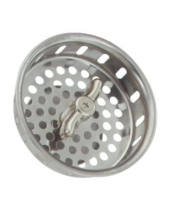 Do it 3-1/2 In. Stainless Steel Twist/Lock Basket Strainer Stopper