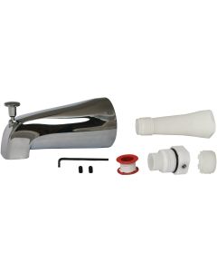 Do it Best Universal Fit Chrome Bathtub Spout with Diverter