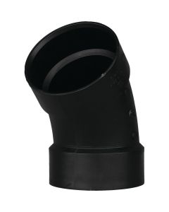 1-1/2" Abs 45deg Sanit Elbow