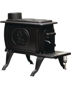 US Stove Logwood 900 Sq. Ft. Cast Iron Wood Stove